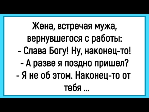 Видео: 💎Как Жена Мужа С Работы Встречала! Сборник Смешных Анекдотов! Юмор! Настроение!