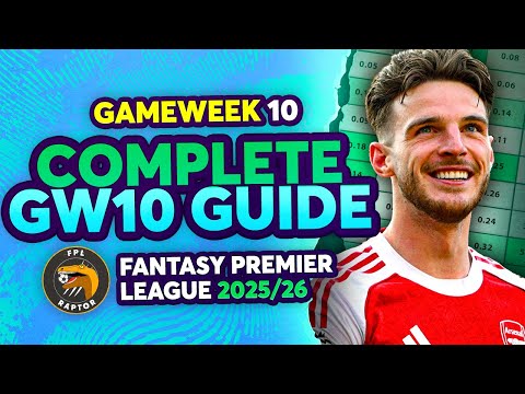Видео: ПОЛНОЕ РУКОВОДСТВО FPL GW10 🚨 | МБЕУМО, ТИАГО, РАЙС И ДРУГИЕ 🗣️ | Советы по фэнтезийной Премьер-л...