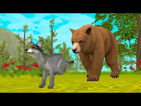 Видео: История волчонка Ревущая опасность 1-6 глава 🌺 WildCraft