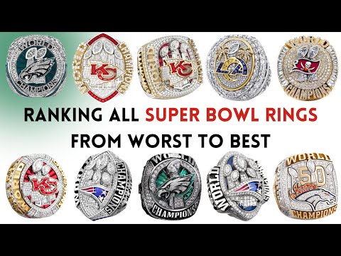 Видео: Рейтинг всех 59 перстней Суперкубка от ХУДШЕГО к ЛУЧШЕМУ!