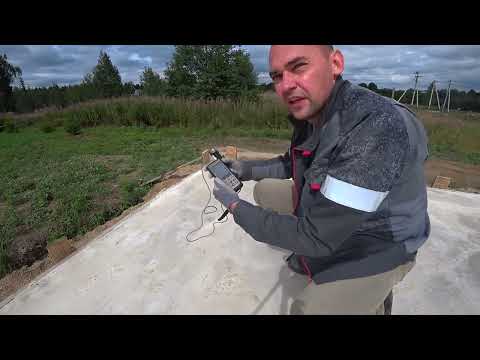 Видео: У фундаментной плиты прочность как у пеноблока - экспертиза бетона в Сергиевом Посадском районе