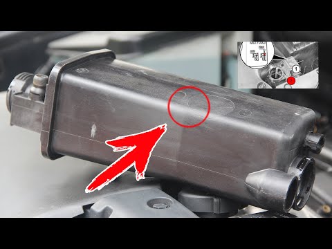 Видео: Снятие и установка расширительно бачка BMW X5 E53 ⚠️ Прокачка системы охлаждения