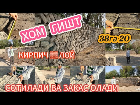 Видео: ЛОЙ ГИШТ СОТИЛАДИ ВА ЯНА КУЙИШГА ЗАКАС ХАМ ОЛАДИ. АДРЕС 📢 БЕШКИНТ.д 20 с ИСТИКЛОЛ.