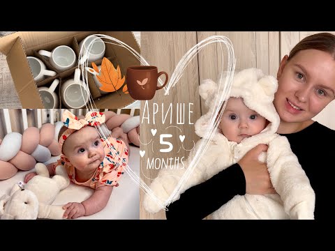 Видео: АРИШЕ 5 МЕСЯЦЕВ🥳 НАЧАЛО ПРИКОРМА🥦