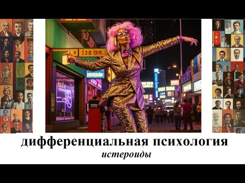 Видео: Дифференциальная психология (основные типы личностей). Лекция 2 (истероидный тип личности).