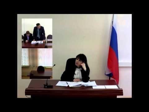 Видео: Судебное заседание по делу об адм. правонарушении в отношении и.о. ген.директора "Буреягэсстрой"