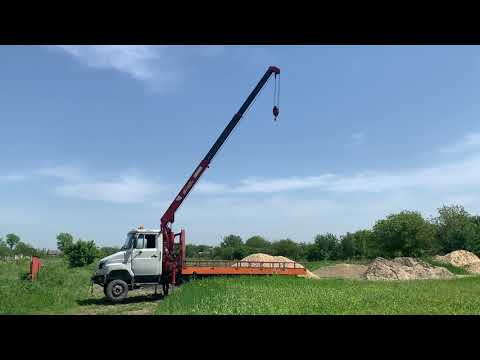 Видео: Продаю манипулятор-эвакуатор ЗИЛ Бычок