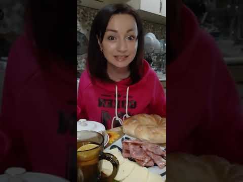 Видео: MUKBANG☕🧈🧀🥓Для Меня Это ШОК😳#мукбанг#неасмр#