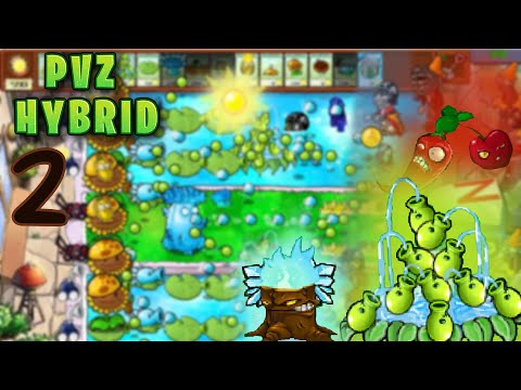 Видео: ЭТИХ ГИБРИДОВ НЕ ОСТАНОВИТЬ ! PVZ HYBRID | Прохождение игры #2