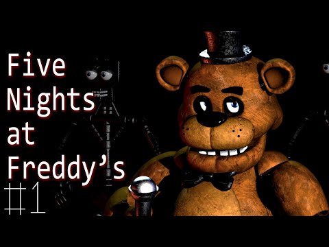 Видео: Прохождение Five Nights At Freddy's - №1 - 1,2,3 Ночь  - Затишье перед бурей