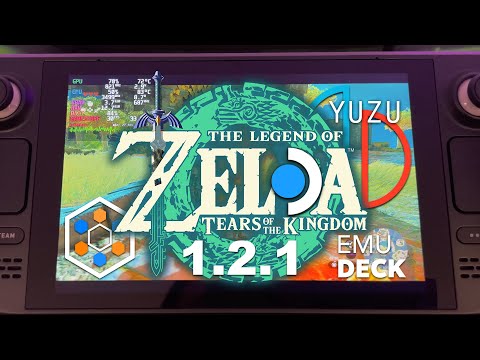 Видео: Установка Zelda TOTK на Steam Deck. Yuzu, CryoUtilities.