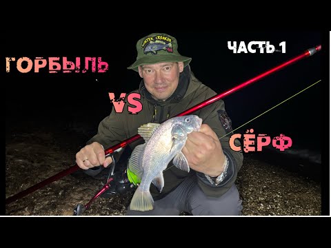 Видео: Как поймать горбыля на Серфовое удилище.