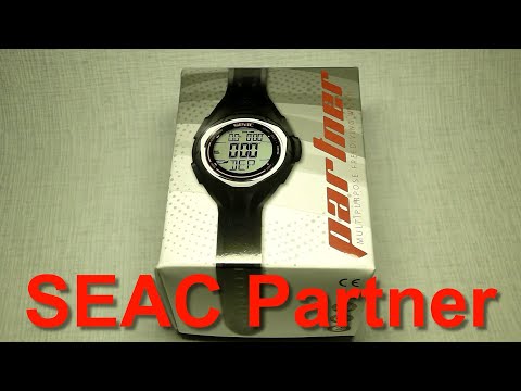 Видео: SEAC partner - бюджетные часы для подводной охоты и фридайвинга. Первые впечатления, обзор функций.