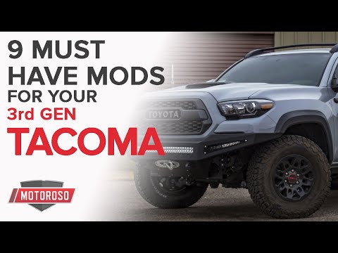 Видео: 9 обязательных модификаций для Toyota Tacoma 3-го поколения (2016+)