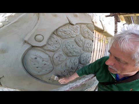 Видео: оформление  окна  в  доме  декоративная  штукатурка.мастер  класс