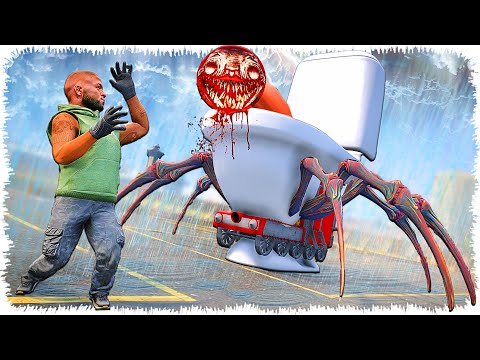 Видео: Чуу Чуу Скибиди әжетхана пайда болды 😮 (GTA V)