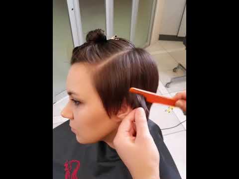 Видео: Стрижка блейдом Анна Быстрова (Anna Bystrova)