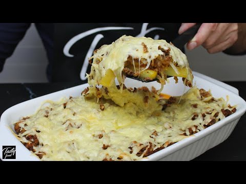 Видео: Вкуснота из ФАРША и КАРТОФЕЛЯ в духовке на ужин!