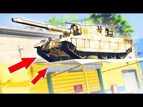Видео: КАК И ЗАЧЕМ? КТО ПОСТАВИЛ ЗДЕСЬ ТАНК?! - ПРЯЧЬ & ИЩИ  В GTA 5 ONLINE