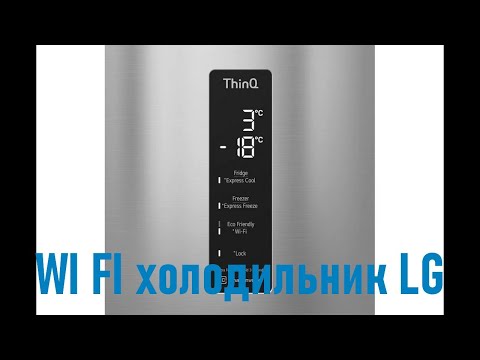 Видео: WI FI холодильник LG GA B509MEQM