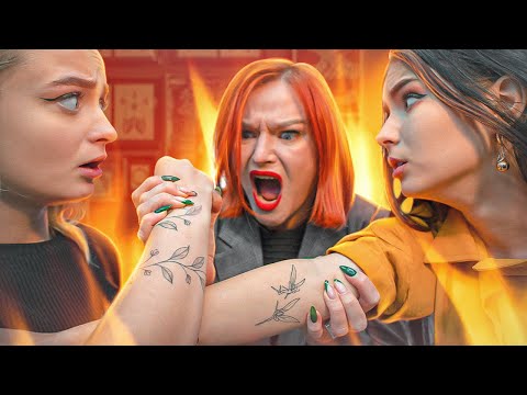 Видео: НАБИЛИ втайне НАСТОЯЩИЕ ТАТУИРОВКИ! Реакция родителей!