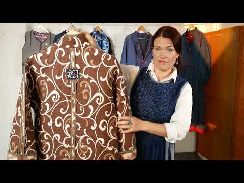 Видео: Обзор моделей. Стёганные жакеты, платье, жилет.