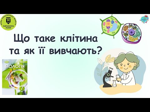 Видео: Що таке клітина та як її вивчають