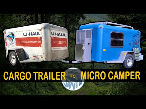Видео: Строительство микрокемпера для лагеря Maker Camp в горах Катскилл | переоборудование грузового пр...