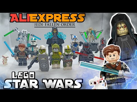 Видео: ЛЕГО ПАВШИЙ ОРДЕН И КЛОНЫ▷LEGO STAR WARS minifigures aliexpress #3