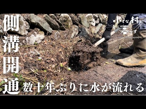 Видео: [Супер освежающий] Вода текла в желоб, заполненный землей и песком #61