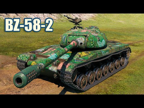 Видео: BZ-58-2 • 10.7К УРОНА 11 ФРАГОВ • WoT Gameplay