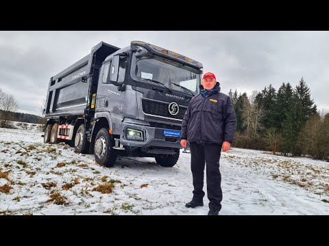 Видео: Укороченная база решает? Новый 2025 Shacman X3000 рестайлинг обзор кабины тест-драйв