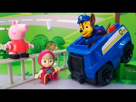 Видео: Развивающие мультики для детей с игрушками Щенячий патруль все серии!  видео для детей с машинками