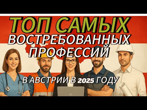 Видео: Самые нужные профессии в Австрии в 2025 — этот список тебя удивит!