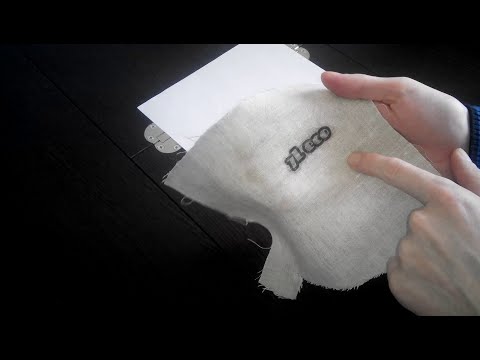 Видео: Печать на ткани с помощью домашнего принтера