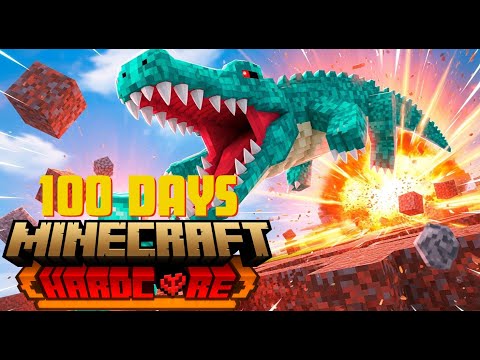 Видео: Я выжил 100 дней в облике алмазного крокодила в хардкорном Minecraft
