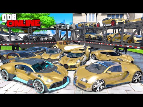 Видео: УГНАЛ КУЧУ ЗОЛОТЫХ ЧИТ BUGATTI У МАЖОРА ЗА 180 СЕКУНД В ГТА 5! БИТВА ВОРОВ В GTA 5 ONLINE!