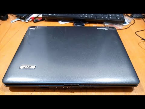Видео: Ноутбук Acer Extensa 5220 - сломалась крышка. Замена (ремонт) петель с направляющими и термопасты