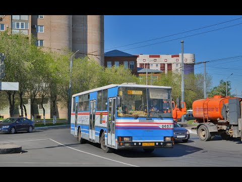 Видео: Autosan H10 11 11B борт 0497 Оренбург Маршрут 182