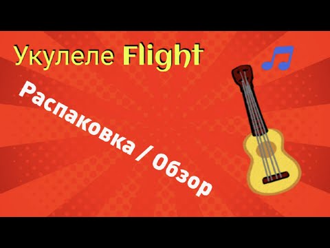 Видео: ОБЗОР УКУЛЕЛЕ FLIGHT | Распаковка укулеле c Wildberries.