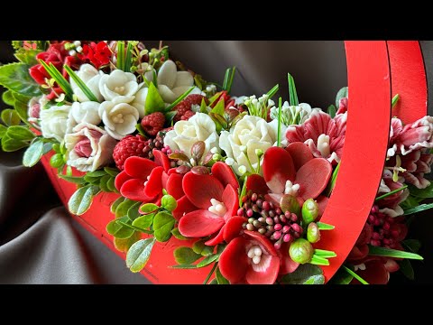 Видео: Процесс создания цветов из мыла 🌺 полное видео #saponem_florum #handmade #soap #мыловарение
