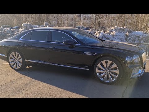 Видео: Новый Bentley Flying Spur- то что надо!