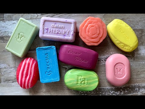 Видео: ASMR Soap cutting | Soap Carving|Резка мыла  | ASMR