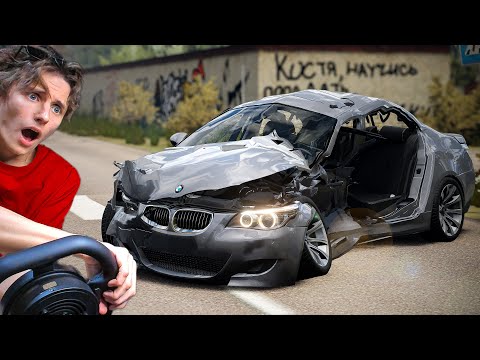 Видео: АВАРИИ НА БОЛЬШОЙ СКОРОСТИ В БИМКЕ НА РУЛЕ | BeamNG.drive