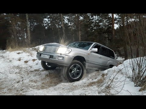 Видео: Land Cruiser 100 & Lexus LX470. Стоковые авто на бездорожье. OffRoad...