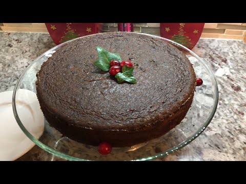 Видео: Настоящий гайанский черный пирог/ромовый пирог/рождественский пирог