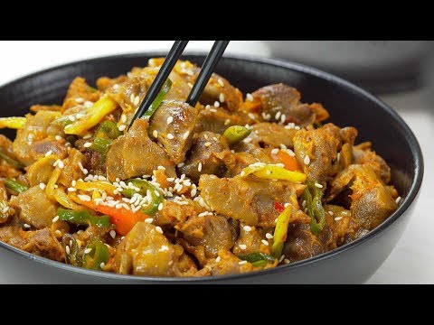 Видео: Популярно и очень вкусно! КУРИНЫЕ ЖЕЛУДКИ ПО-КОРЕЙСКИ. Рецепт от Всегда Вкусно!