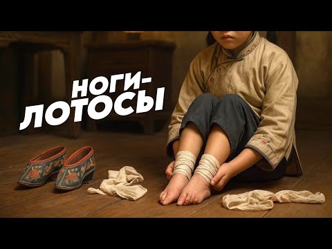 Видео: ФЕТИШ БИНТОВАНИЯ НОГ В КИТАЕ | Ноги-лотосы