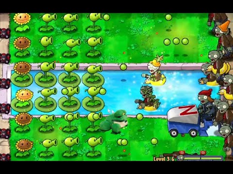 Видео: Растения против зомби бьемся с Зомбони (6 часть)