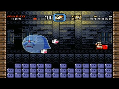 Видео: Прохождение Super Mario World (SNES) #3: 🍄 Сражение с большим призраком!